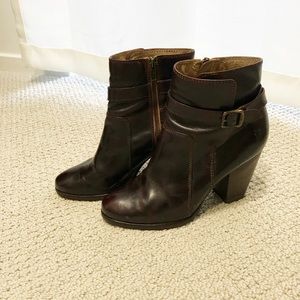 Frye ankle booties